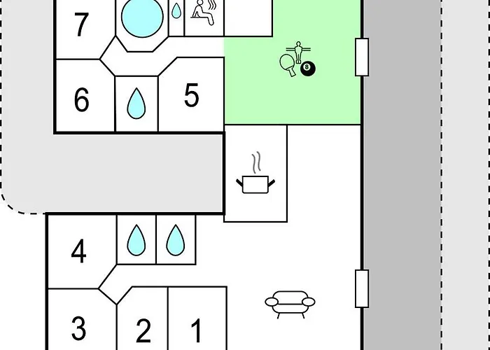 59 With Hot Tub Dom wakacyjny Tranekær